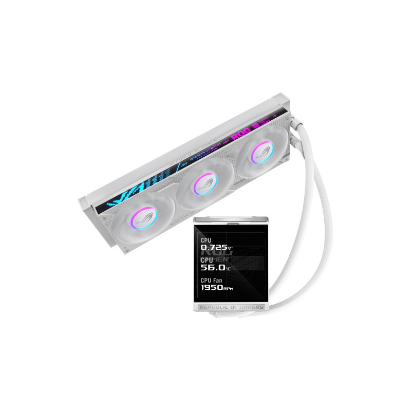 ASUS ROG Strix LC IV 360 ARGB LCD White Edition Procesador K | APLIUM