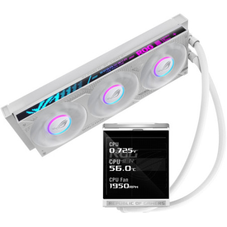 ASUS ROG Strix LC IV 360 ARGB LCD White Edition Procesador K | APLIUM