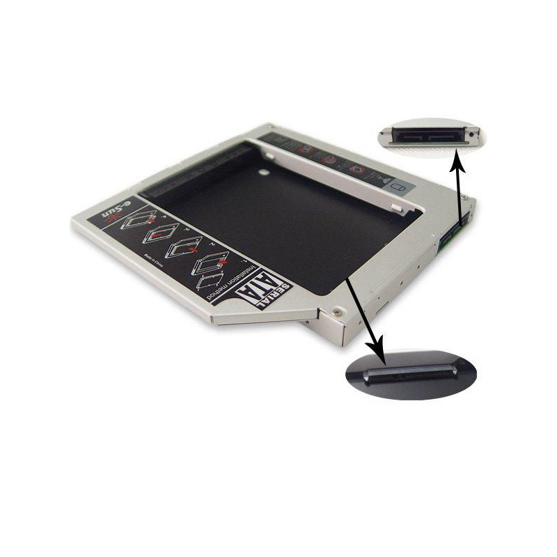 2:nd bay HD Kit SATA 12.7mm
