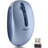 Ratón Ergonómico Inalámbrico NGS Fog Dual FOGDUALBLUE Silenc | APLIUM