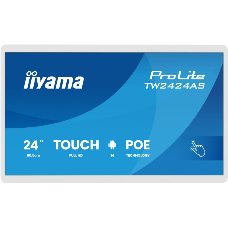 Iiyama 24" Panel-pc / Android 14+GMS, Soc 8CORE RK3576 4GB, | APLIUM