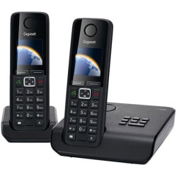 Teléfono Inalámbrico Gigaset Essential 300 DUO/ Negro | APLIUM