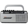 Radio Cassete Daewoo DW1107/ con Cable/ a Pilas/ Negra y Pla | APLIUM