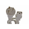 DK power cable Grey 1.8m, | APLIUM
