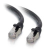 KAT6A S/FTP 0,25m, Sort, | APLIUM