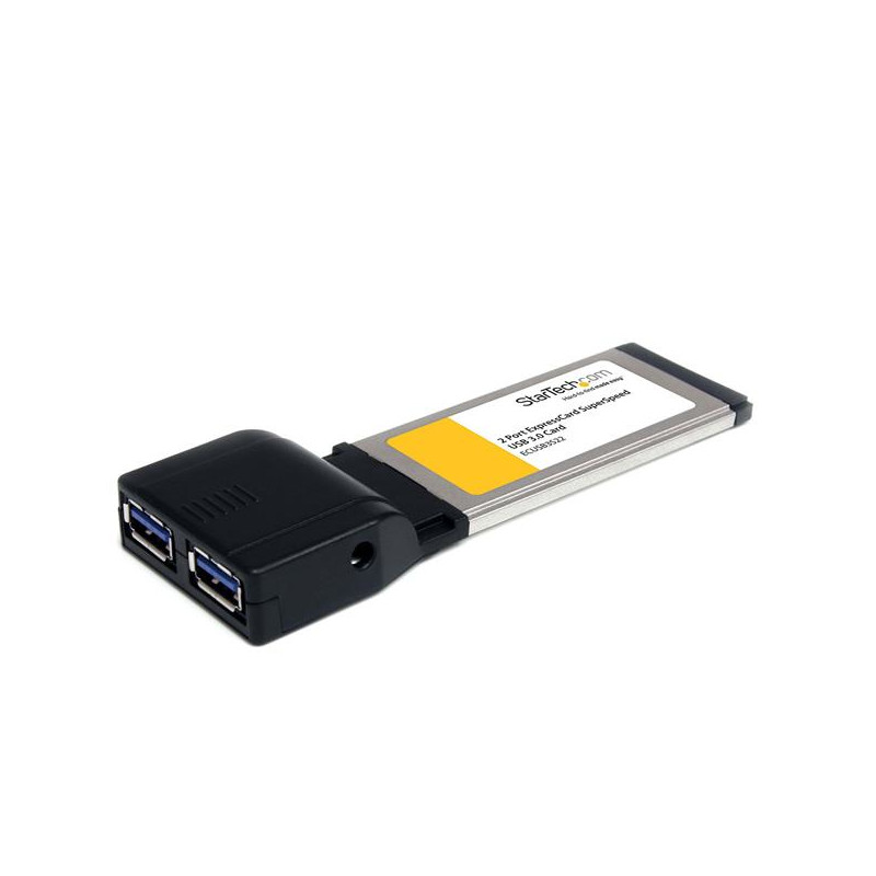 2 Port ExpressCard USB 3.0 Card Adapter