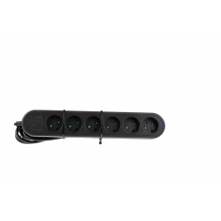 Power strip with 6 outlets | APLIUM