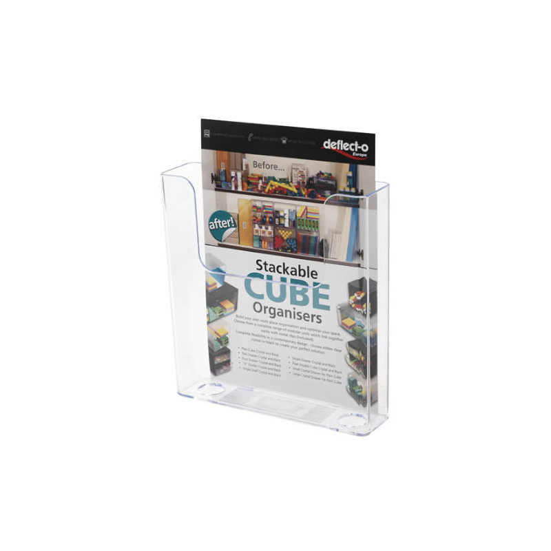 Portafolletos De Sobremesa Con Dorso Plano A4 Vertical Defle | APLIUM