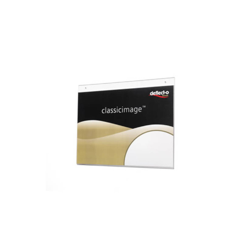 Expositor De Pared Formato A4 Horizontal Deflecto 46901 | APLIUM