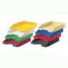 Bandeja Apilable De Plastico 350X250X65 Mm. Color Rojo Faibo | APLIUM