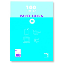 Paquete Papel Extra Blanco Satinado 100 Hojas 80 Grs. A-5 (1 | APLIUM