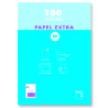 Paquete Papel Extra Blanco Satinado 100 Hojas 80 Grs. A-5 (1 | APLIUM