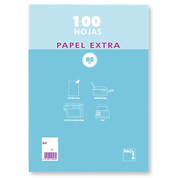 Paquete Papel Extra Blanco Satinado 100 Hojas 80 Grs. A-4 (2 | APLIUM
