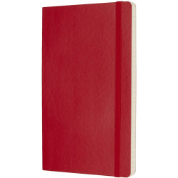 Libreta Clasica Tapa Blanda Rojo Escarlata L (13X21CM) Rayad | APLIUM