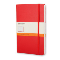 Libreta Clasica Tapa Dura Roja P (9X14CM) Rayada Moleskine M | APLIUM