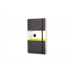 Libreta Clasica Tapa Blanda Negra P (9X14CM) Lisa Moleskine | APLIUM