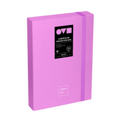 Caja De Proyectos 5CM En Polyfoam Unequal Minimal Lavanda Gr | APLIUM