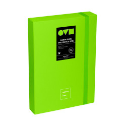 Caja De Proyectos 5CM En Polyfoam Unequal Minimal Verde Graf | APLIUM