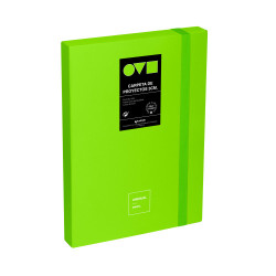 Caja De Proyectos 3CM En Polyfoam Unequal Minimal Verde Graf | APLIUM