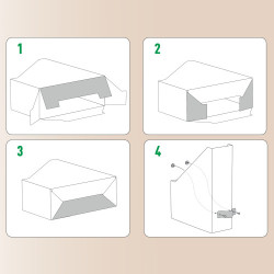 Pack 2 Revisteros De Cartón Color Negro Leitz 24710095 | APLIUM
