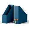 Pack 2 Revisteros De Cartón Color Azul Leitz 24710068 | APLIUM