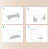 Pack 2 Revisteros De Cartón Color Beige Leitz 24710012 | APLIUM