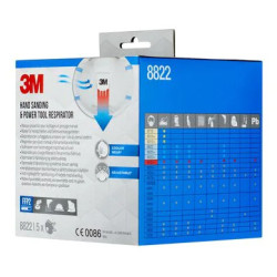 Caja 5 Mascarillas Respiradoras 8822-5 FFP2 Con Válvula 3M 7 | APLIUM