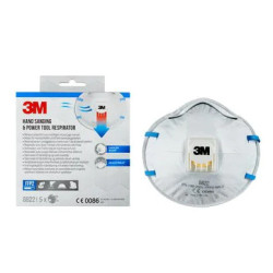 Caja 5 Mascarillas Respiradoras 8822-5 FFP2 Con Válvula 3M 7 | APLIUM