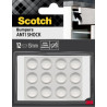 Blister 12 Topes Adhesivos Antigolpes 13MM Diametro Transpar | APLIUM