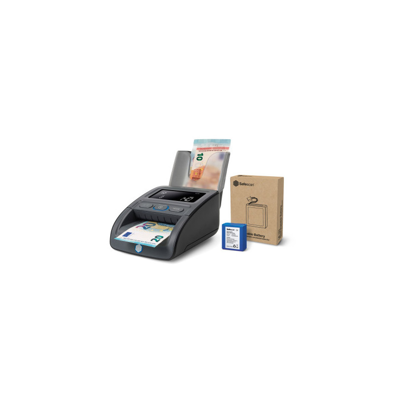 Pack Detector Billetes Falsos 155-S + Apilador RS-100 + Bate | APLIUM