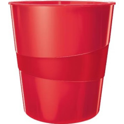 Papelera Leitz Wow Capacidad 15 Litros Rojo Leitz 52781026 | APLIUM