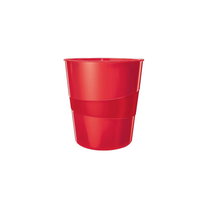 Papelera Leitz Wow Capacidad 15 Litros Rojo Leitz 52781026 | APLIUM
