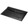 Sobres Polipropileno Opaco A4 Con Broche Boton Recycle Negro | APLIUM