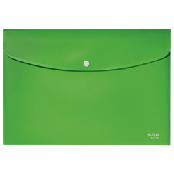 Sobres Polipropileno Opaco A4 Con Broche Boton Recycle Verde | APLIUM