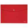 Sobres Polipropileno Opaco A4 Con Broche Boton Recycle Rojo | APLIUM