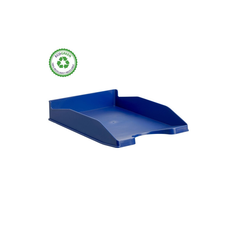 Bandeja Apilable Ecogreen 100% Reciclado Y Reciclable Azul 3 | APLIUM
