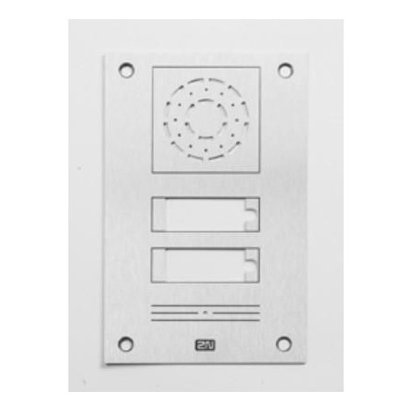 IP Uni Front panel 2 buttons | APLIUM