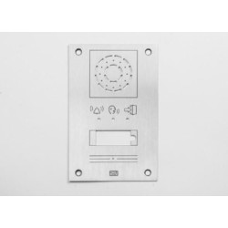 IP Uni Front panel one button | APLIUM