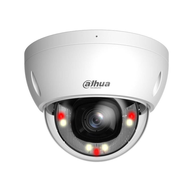 Domo IP Dahua WizSense 2 de 6MP con Smart Dual Light, SMD Pl | APLIUM