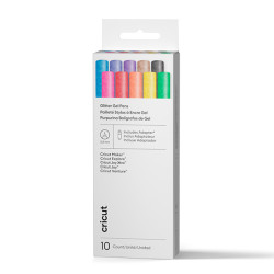 Cricut Bolígrafos De Gel Con Purpurina De 0,8 Mm, Gama Rainb | APLIUM