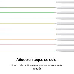 Cricut Bolígrafos De Punta Fina De 0.4 Mm, Gama Ultimate (30 | APLIUM