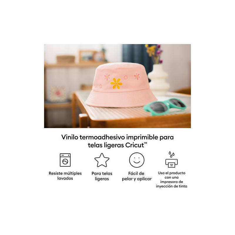 Cricut Printable Iron-on For Bright Fabric A4 - 5 Sheets | APLIUM