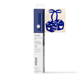 Cricut Flocked Iron-on Blue 30X48CM | APLIUM