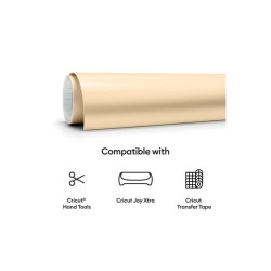 Cricut Smart Vinyl Permanent Joy Xtra 24,1X91CM (MAT CHAMPAG | APLIUM