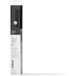 Cricut Smart Vinyl Permanent 33X91CM 1 Sheet (SHIMMER BLACK) | APLIUM