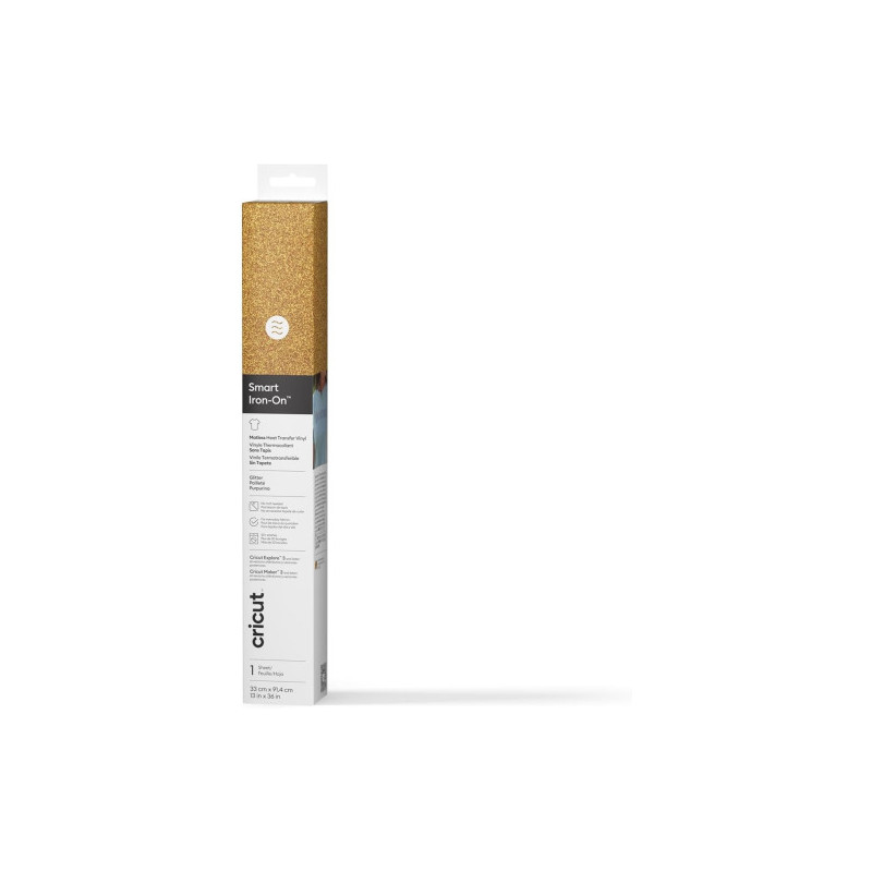 Cricut Smart Iron-on 33X91CM (GOLD) | APLIUM