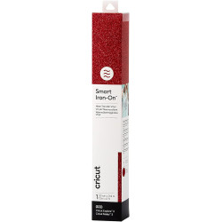 Cricut Smart Iron-on 33X91CM (GLITTER RED) | APLIUM