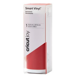 Cricut Smart Vinyl Permanent Joy 14X122CM 1 Sheet (MAT RED) | APLIUM