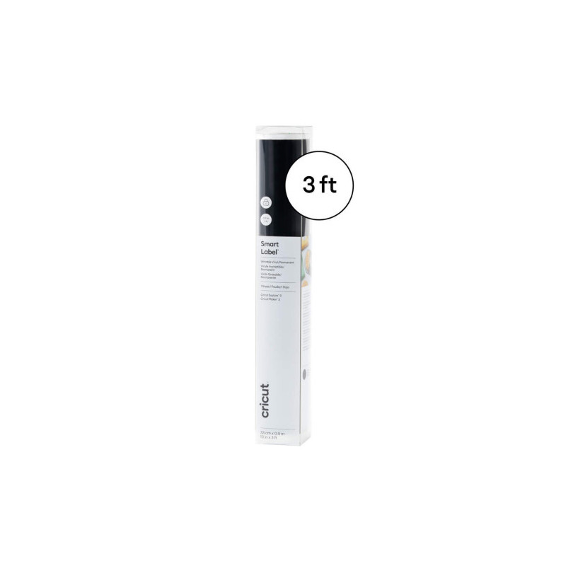 Cricut Smart Label etiqueta autoadhesiva Permanente Negro 1 | APLIUM