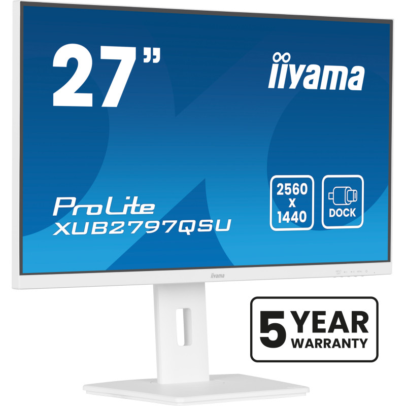 XUB2797QSU-W2 27" WHITE IPS-2560x1440@10